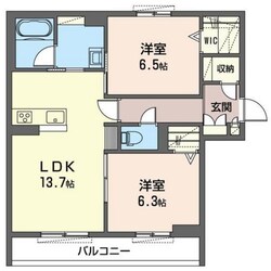 グレイスジャスティの物件間取画像